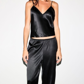 Wide Leg Pants Onyx