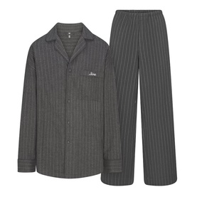 Sleep Set Heather Grey Stripe