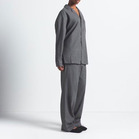 Sleep Set Heather Grey Stripe