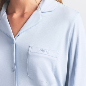 Long Sleep Set Zen Blue