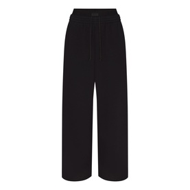 Oversized Double-Waistband Pants Onyx