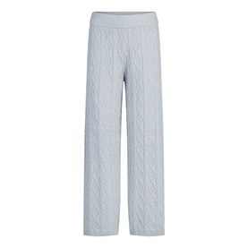 Cableknit Straight Leg Pant Zen Blue
