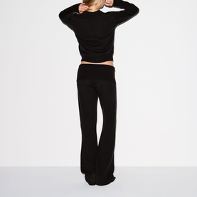 Foldover Pants Onyx