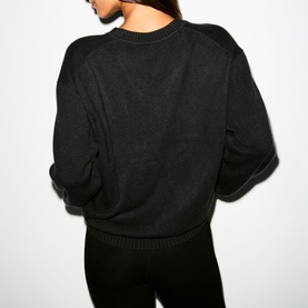 V-Neck Sweater Onyx