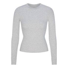 Long Sleeve T-Shirt Light Heather Grey