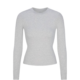 Long Sleeve T-Shirt Light Heather Grey