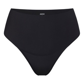 High Waisted Thong Onyx