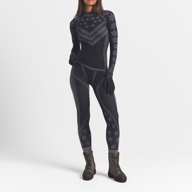 Half Zip Long Sleeve Obsidian Winter Fairis