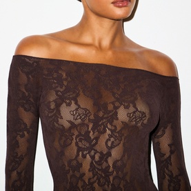 Boat Neck Top Espresso