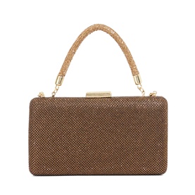 Beaut Embellished Top Handle Clutch