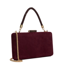 Beaut Embellished Top Handle Clutch