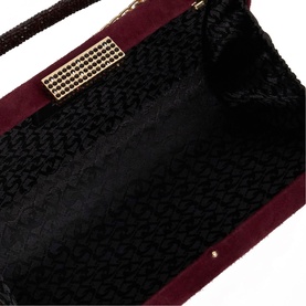 Beaut Embellished Top Handle Clutch