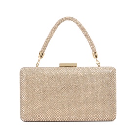 Beaut Embellished Top Handle Clutch