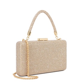 Beaut Embellished Top Handle Clutch