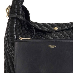 Deliberate Large Woven Shoulder Bag