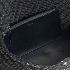 Deliberate Large Woven Shoulder Bag