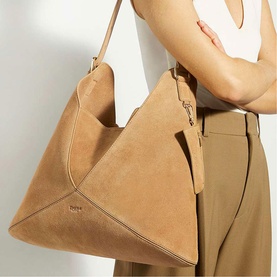 Dearest Suede Tote Bag