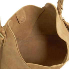 Dearest Suede Tote Bag