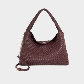 Deliberate Large Woven Shoulder Bag