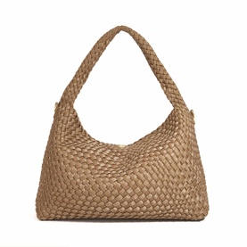 Deliberate Large Woven Shoulder Bag