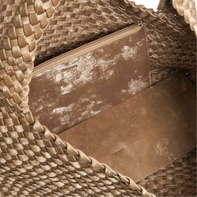Deliberate Large Woven Shoulder Bag