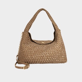 Deliberate Large Woven Shoulder Bag
