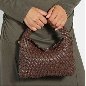 Dinky Deliberate Mini Woven Grab Bag