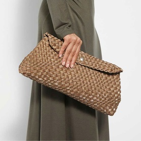 Encourage Woven Clutch