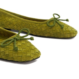 Heat Woven Ballet Flats