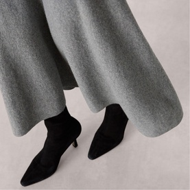 A-Line Knitted Skirt