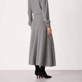 A-Line Knitted Skirt