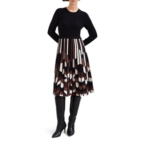 Maci Abstract Knitted Dress