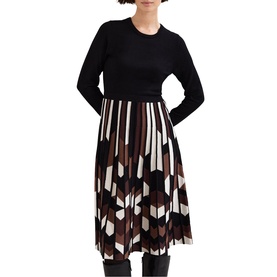 Maci Abstract Knitted Dress
