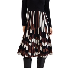 Maci Abstract Knitted Dress