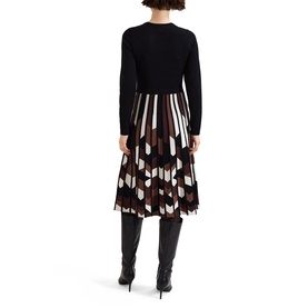 Maci Abstract Knitted Dress