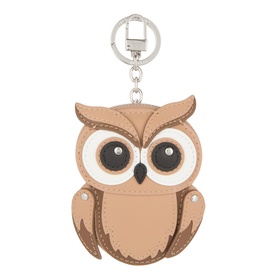 Seta Owl Leather Keyring