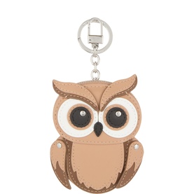 Seta Owl Leather Keyring