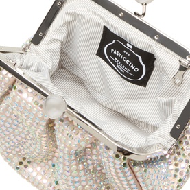 Lama Rhinestone Small Pasticcino Clutch
