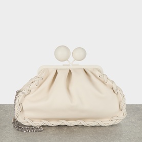 Lecito Leather Clutch