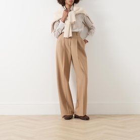 Flirt Silk Striped Blouse