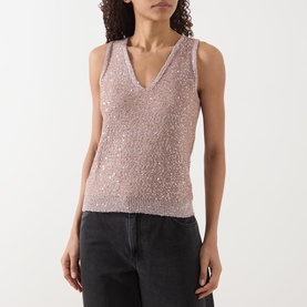 Tempo Sequin Top