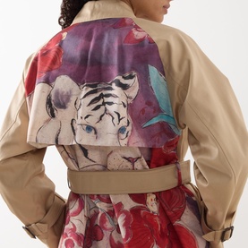Sninfa Water-Repellent Trench Coats