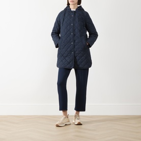 Erio Diamond Quilted Coat