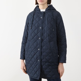 Erio Diamond Quilted Coat