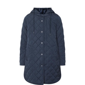 Erio Diamond Quilted Coat