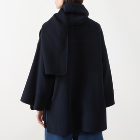 Fulcro Scarf Wrap Coat