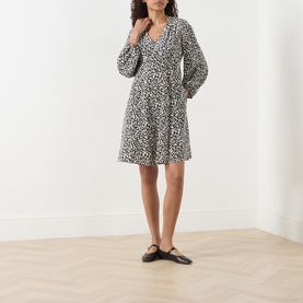 Quiz Floral Silk Dress