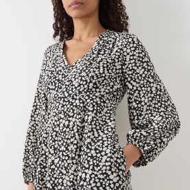 Quiz Floral Silk Dress