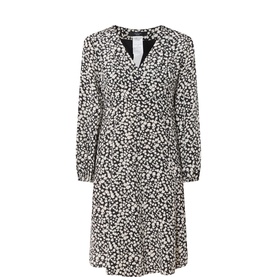 Quiz Floral Silk Dress