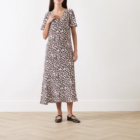 Pagine Silk Floral Dress